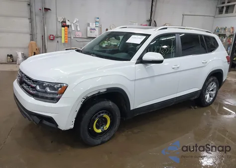 2018 Volkswagen Atlas 3.6L V6 Launch Edition z USA, uszkodzony, nr VIN 1V2HR2CA5JC512568